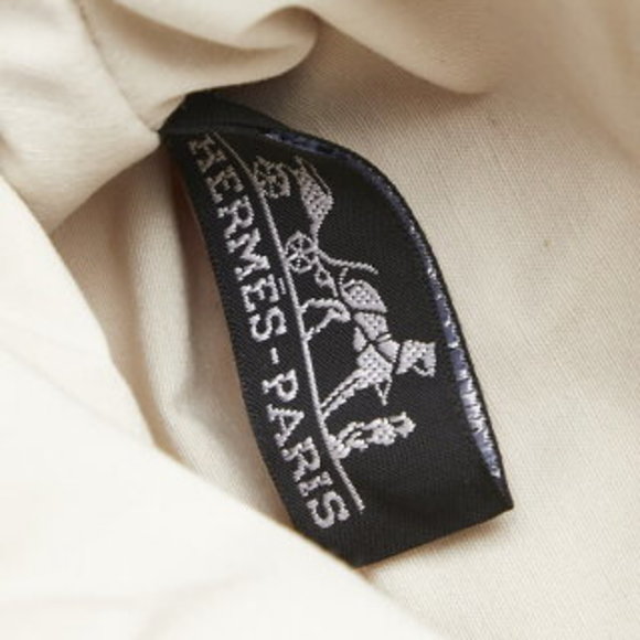 Hermes Bolide Pouch Beige Orange Canvas - Picture 6 of 7